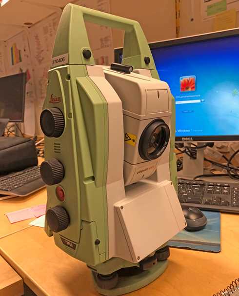 Mätinstrument/ Totalstation/ GEO system LEICA TM50 stulen på byggarbetsplats i Göteborg